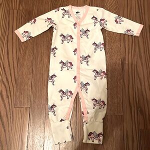 Monica + Andy unicorn organic cotton one pc